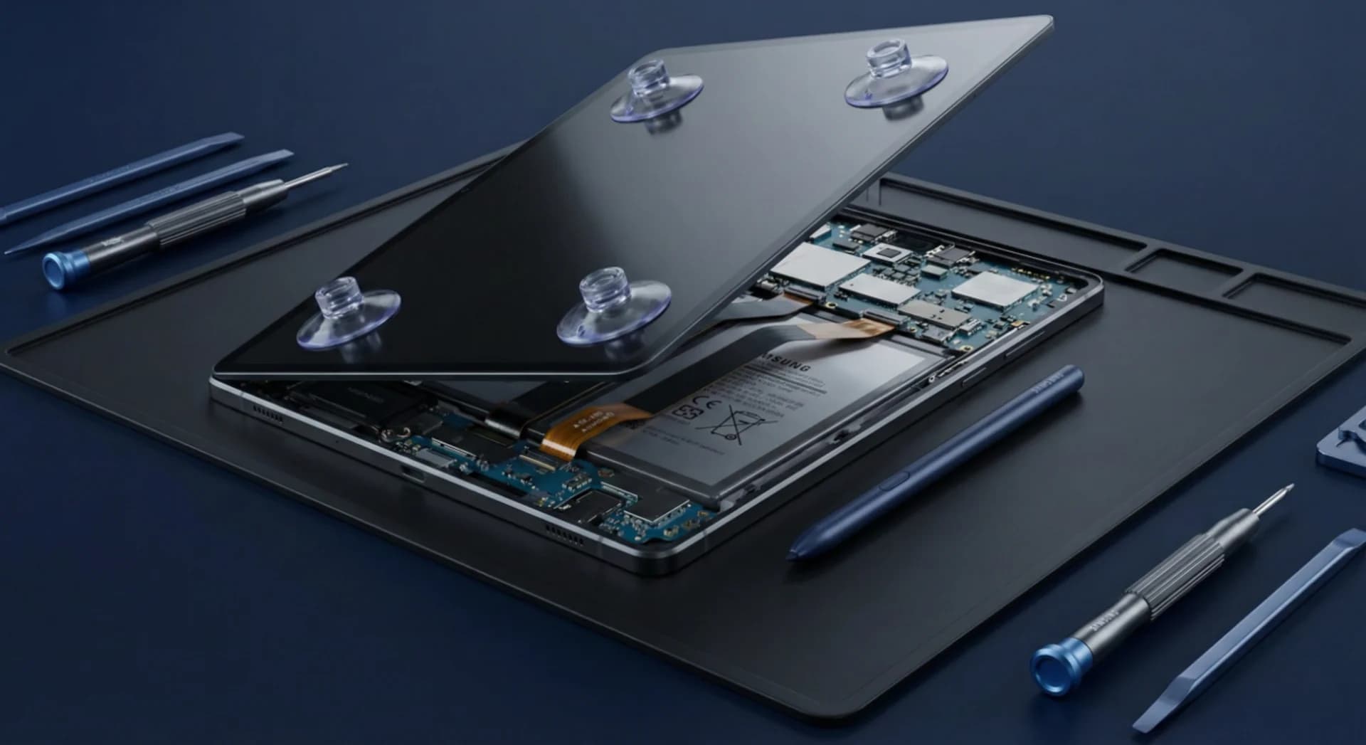 Επισκευή Samsung Galaxy Tab με γνήσια Service Pack