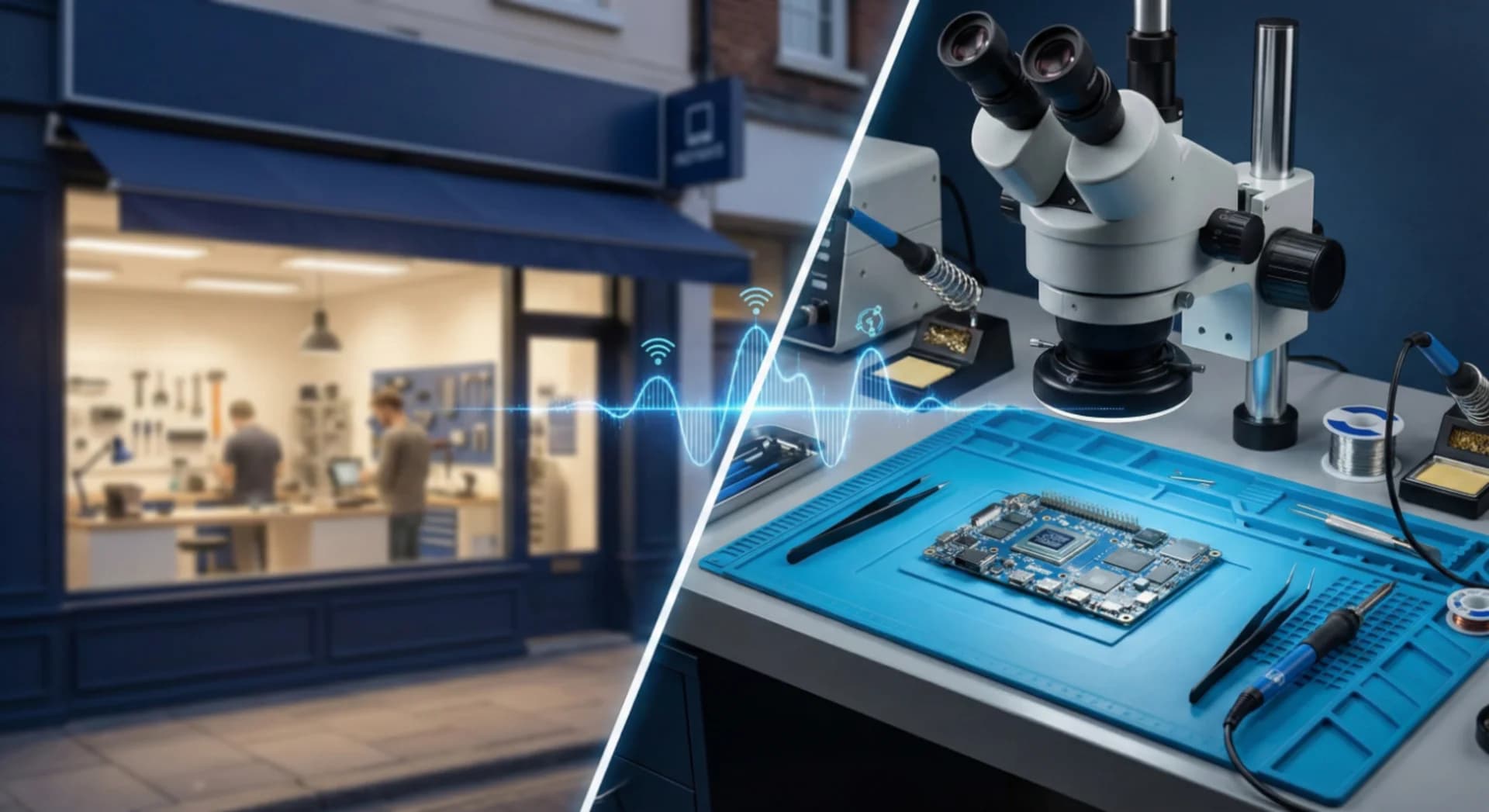 B2B Συνεργασίες - Outsourcing Microsoldering για καταστήματα service