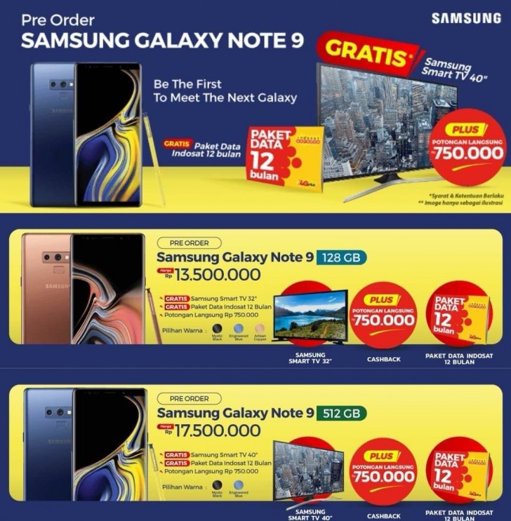 Τιμή Του Samsung Galaxy Note 9