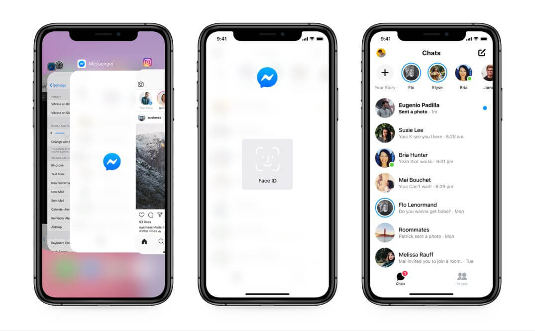 Facebook Messenger: Έρχεται Υποστήριξη για το Face ID!