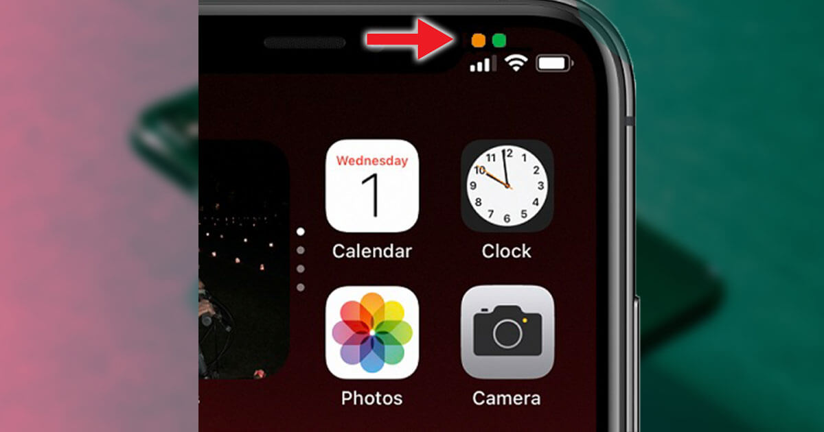 Μήπως Πρόσεξες μία Πορτοκαλί ή Πράσινη Κουκκίδα στο iOS 14;