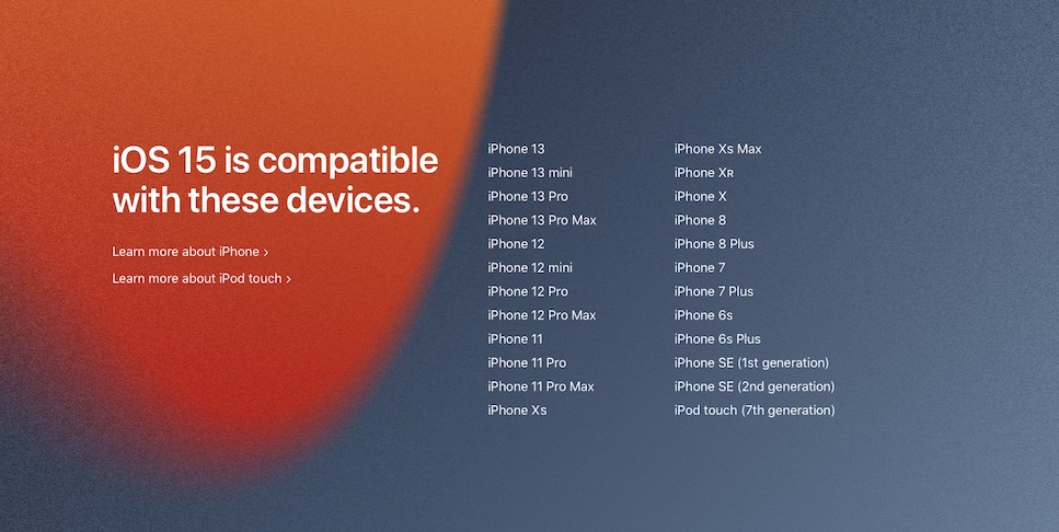 Το iOS 15 είναι εδώ - Δες τις συμβατές συσκευές!